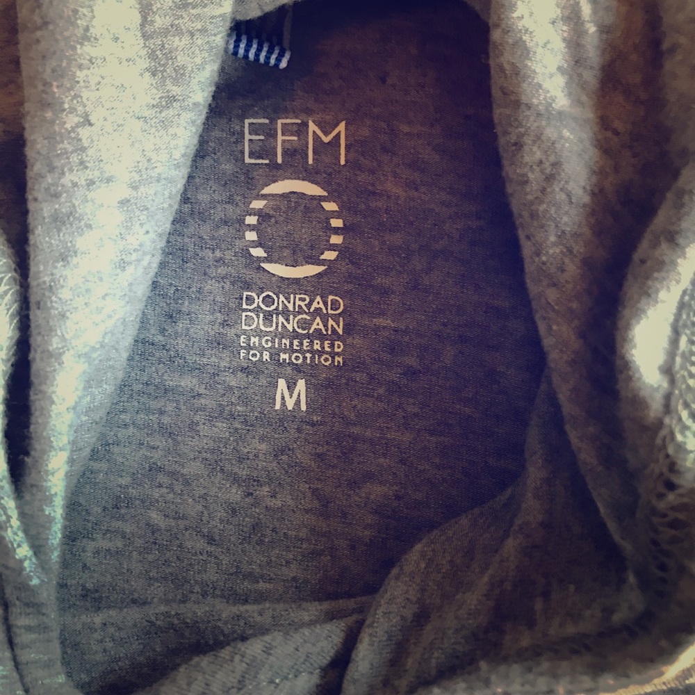 EFM Mens short sleeve hoodie